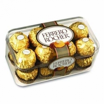 Ferrero Rocher Bütün Fındıklı Ve Dolgulu Çikolata Kaplı Gofret 200gr
