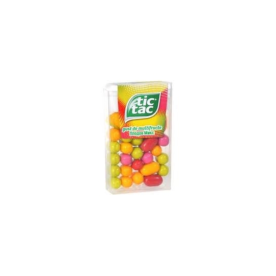 Tic Tac Gust De Multifructe Karışık Meyve Aromalı Şekerleme 18g