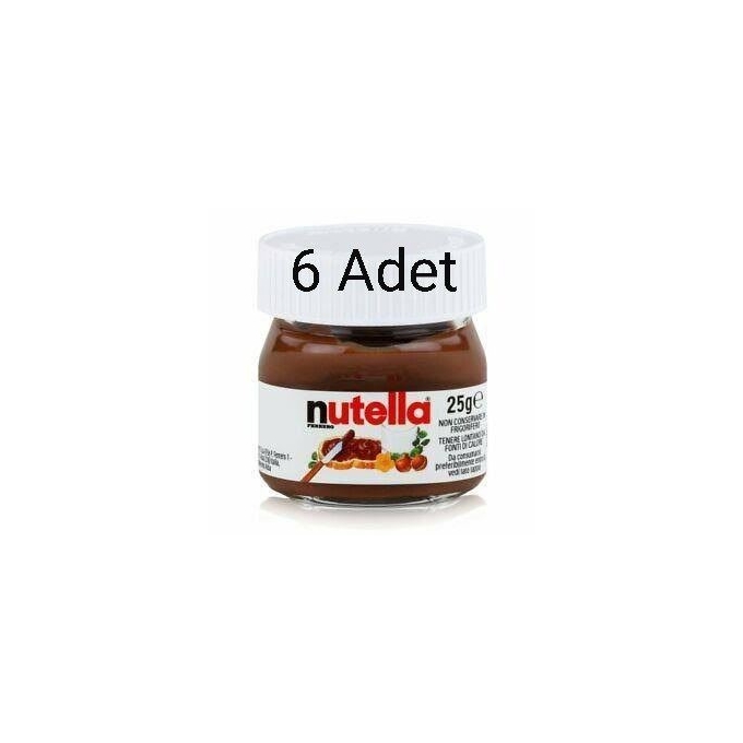 Nutella Mini Fındık Kreması 6'lı Set 25 gr