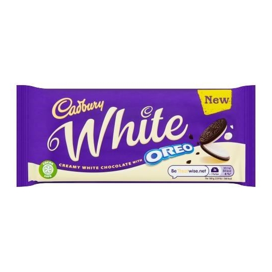 Cadbury Oreo White Oreolu Beyaz Çikolata 120g