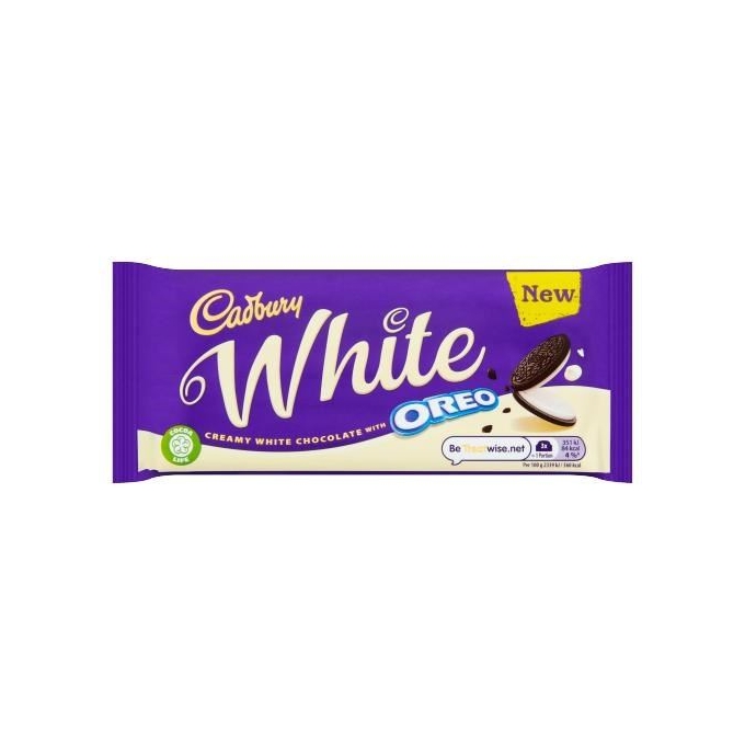 Cadbury Oreo White Oreolu Beyaz Çikolata 120g