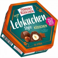 Ferrero Küsschen Lebkuchen Style 20 Stück 186 gr 