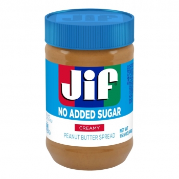 Jif No Added Sugar Creamy Peanut Butter Spread 440g