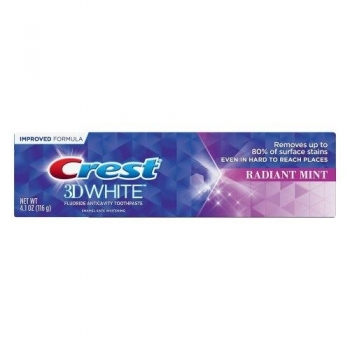 Crest 3d White, Whitening Radiant Mint Diş Macunu 116g