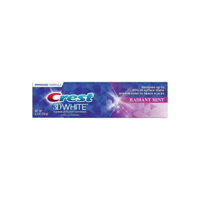 Crest 3d White, Whitening Radiant Mint Diş Macunu 116g