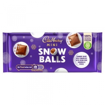 Cadbury Mini Snow Balls 110g