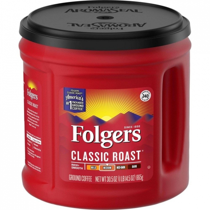 Folgers Classic Roast Medium 865 gr