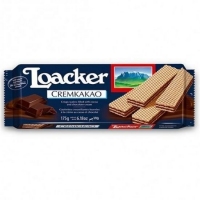 Loacker CremKakao Kakao Kremalı Gofret 175gr