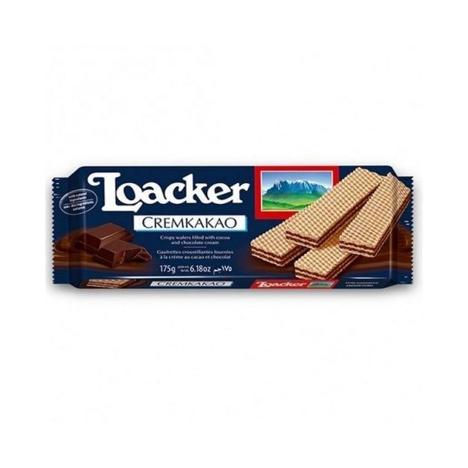 Loacker CremKakao Kakao Kremalı Gofret 175gr