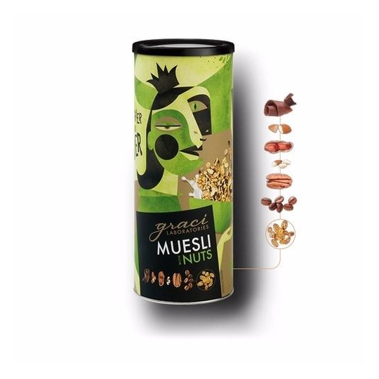 Graci Laboratories Muesli Nuts Fındıklı Müsli 500gr