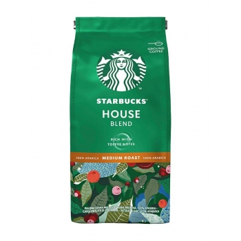Starbucks House Blend Medium Roast Ground Coffee 200 g
