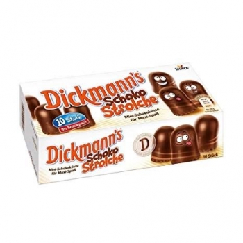 Dickmans Schoko Strolche - Çikolata Kaplı 10 Parça Marshmallow 83g