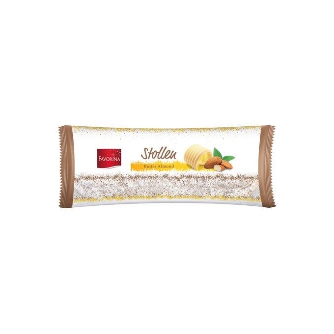 Favorina Butter Almond Stollen Tereyağ Ve Bademli Kek 750g