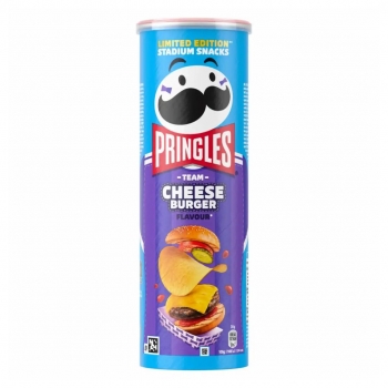 Pringles Team Cheese Burger Flavour 165g