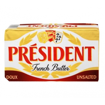 President Unsalted French Butter 200g