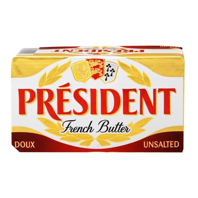 President Unsalted French Butter 200g