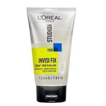 Loreal Paris Studio Line Invisifix 6 Numara Eriyen Tüp Jöle 150 ml