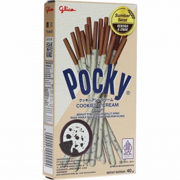 Glico Pocky Cookies & Cream 40g