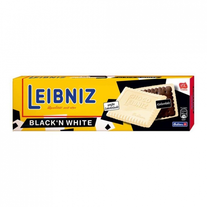 LEIBNIZ Choco Black'n White 125g 