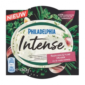 Philadelphia Intense Garlic Herbs Sarımsaklı Krem Peynir 130gr