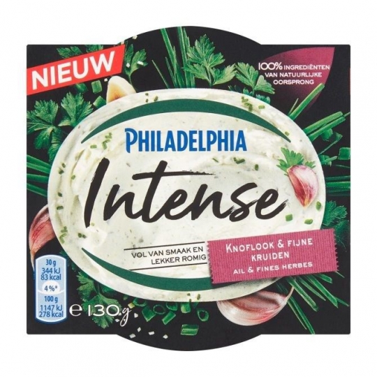 Philadelphia Intense Garlic Herbs Sarımsaklı Krem Peynir 130gr