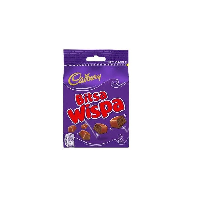 Cadbury Bitsa Wispa Chocolate Bag Bubble Çikolata  110gr