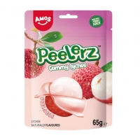 Amos Peelerz Gummy Lychee 65g