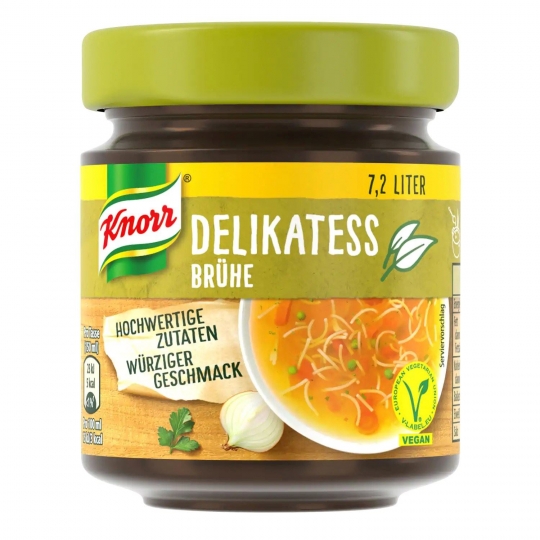 Knorr Delikatess Brühe Toz Et Suyu Bulyon 144g-Menşei Almanya