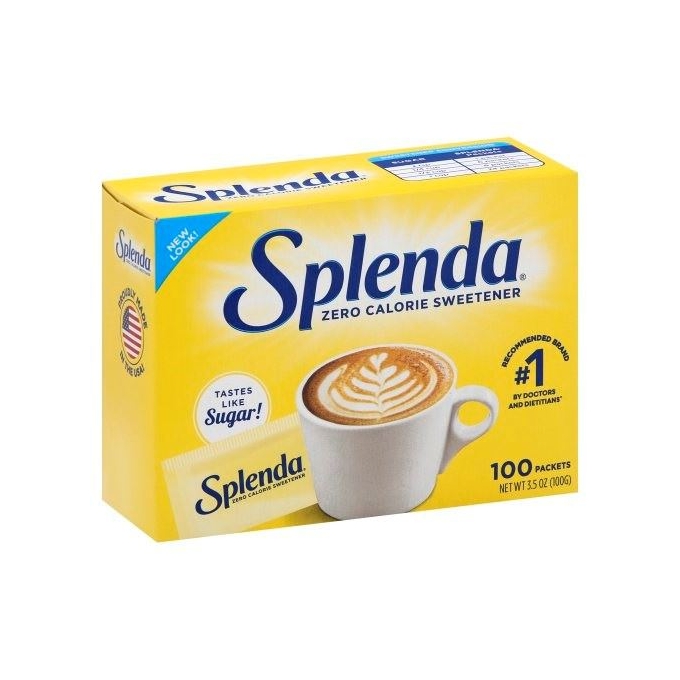 Splenda No Calorie Sweetener Kutu İçeriği 100 Adet