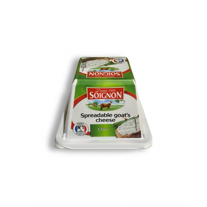 Soignon Spreadable  Goat's Chive Cheese 150g
