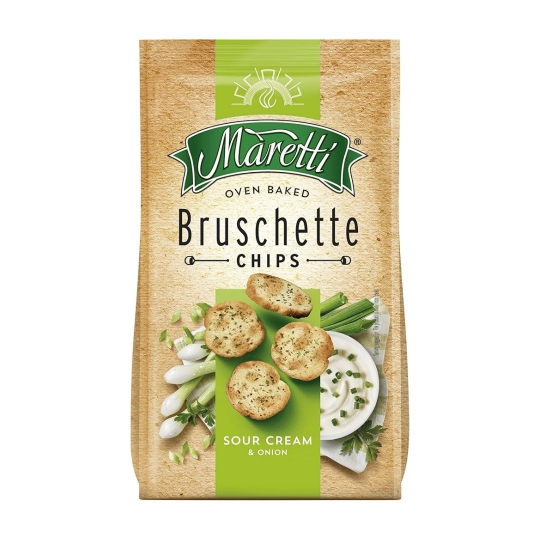 Maretti Bruschette Chips Sour Cream & Onion 70g