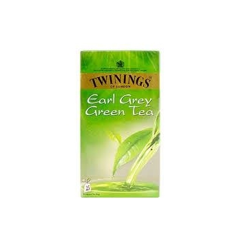 Twinings Green Tea Early Grey 25 Bardak