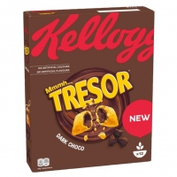 Kellogg's Tresor Dark Choco Bitter Çikolata Dolgulu Tahıl Gevreği  375g