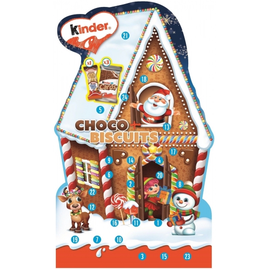 Kinder calendrier biscuit 210g