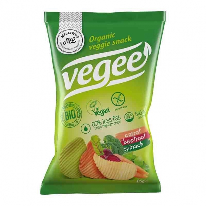 McLloyd's Vegee Baked Organic Veggie Chips 85g