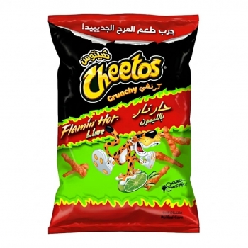 Cheetos Crunchy Flamin Hot Lime 190g