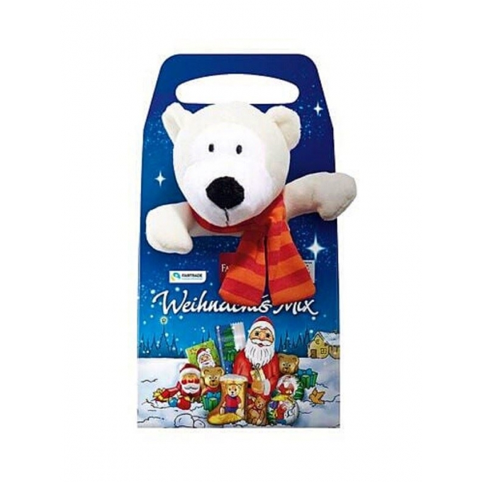 Favorina Christmas Mix Chocolate Peluş Ayı 137 g