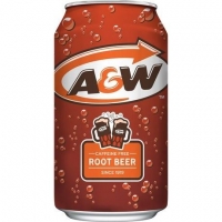 A&W Root Beer 355ml /caffeine free)