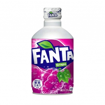 Fanta Japan Grape Metal Bottle 300ml