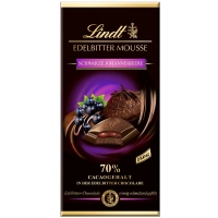 Lindt Edelbitter Mousse Schwarze Johannisbeere Tafel 150g