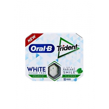 Oral-B Trident White Sugar Free Spearmint 17 g