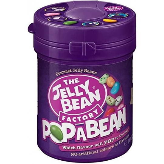 The Jelly Bean Factory Pop-a-Bean Canister - 100g