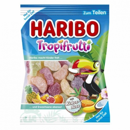 Haribo Tropifrutti Kokos-Note 200 gr