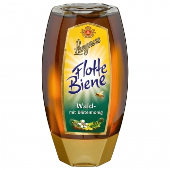 Langnese Flotte Biene Wald- mit Blütenhonig 250g