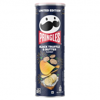 Pringles Black Truffle & Butter Flavour 165g