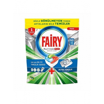 Fairy Platinum Plus Ultra Temizlik 60'lı Bulaşık Makinası Tableti