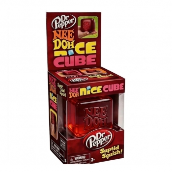 Schylling NeeDoh Nice Cube Suptid Squish - Dr Pepper