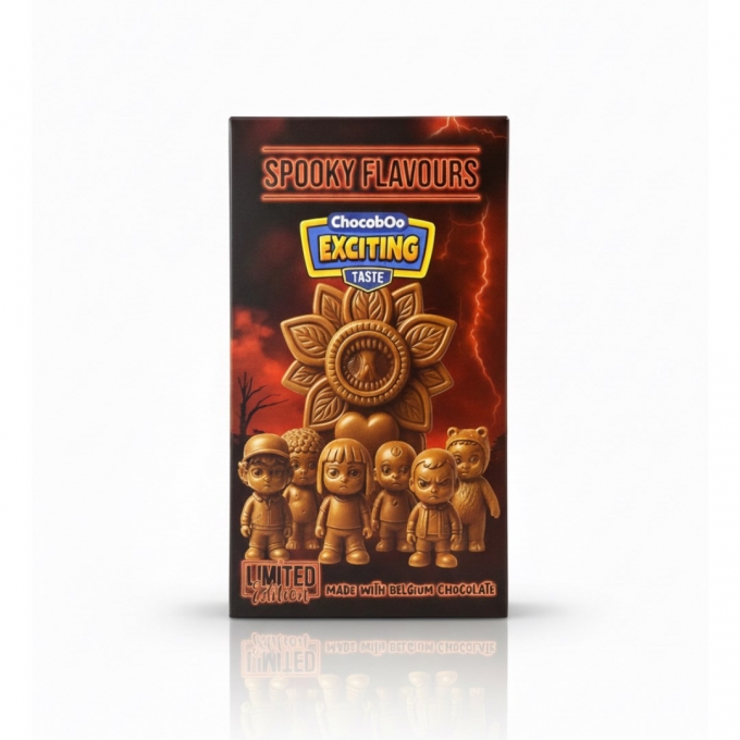 ChocobOo Exciting Taste Stranger Things Spooky Flavours Chocolate 40g