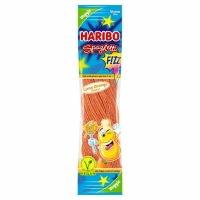 Haribo Spaghetti Fizz Limo Orange Flavour Veggie 200g