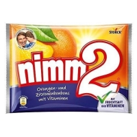 Nimm2 Orangen Und Portakallı ve Limonlu Şeker 90gr 